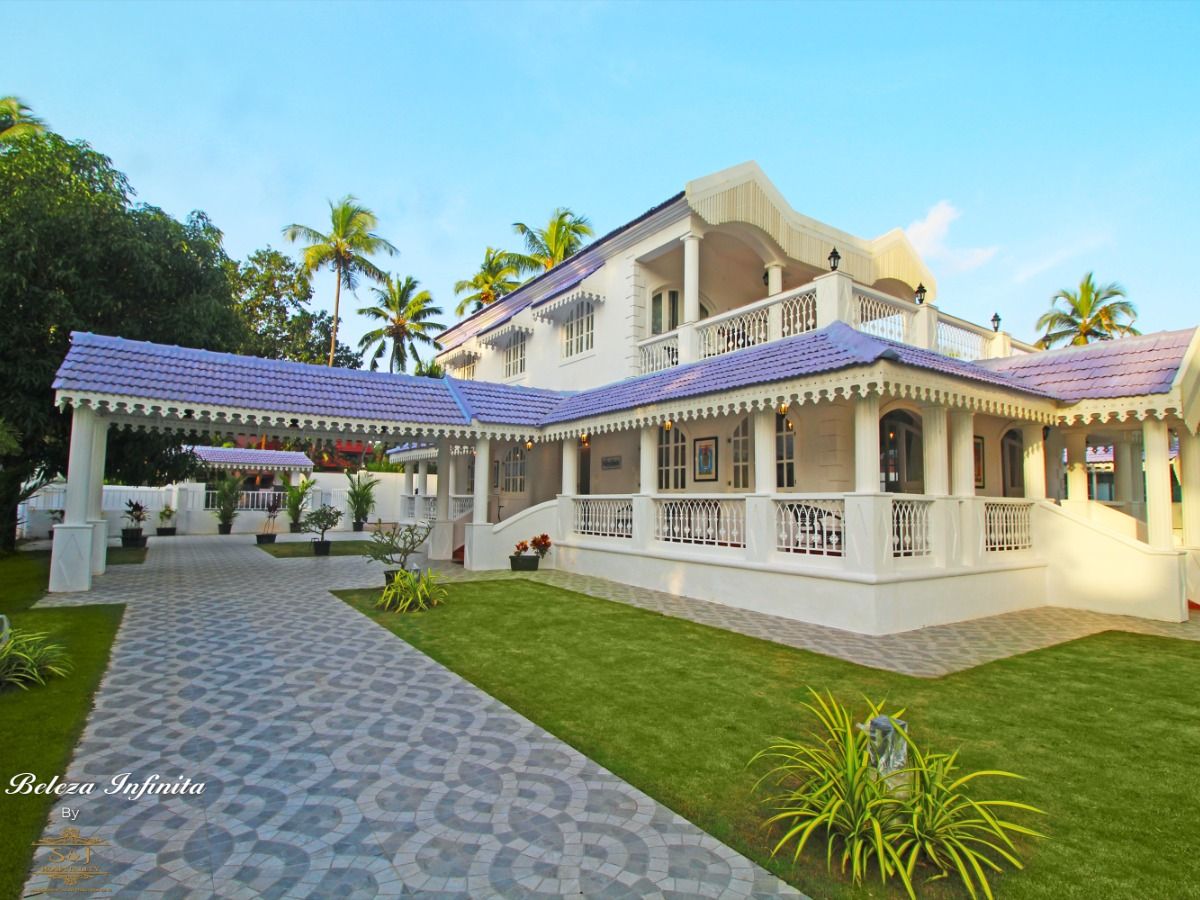 An Opulent 4 BHK Private Villa Featuring a Striking Infinity Pool, Indulgent Jacuzzi, and Exceptional Luxury Living in North Goa.