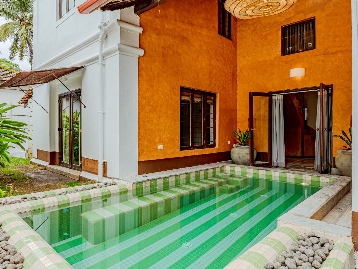Indo-Portuguese Heritage Villa in Sangolda, Goa