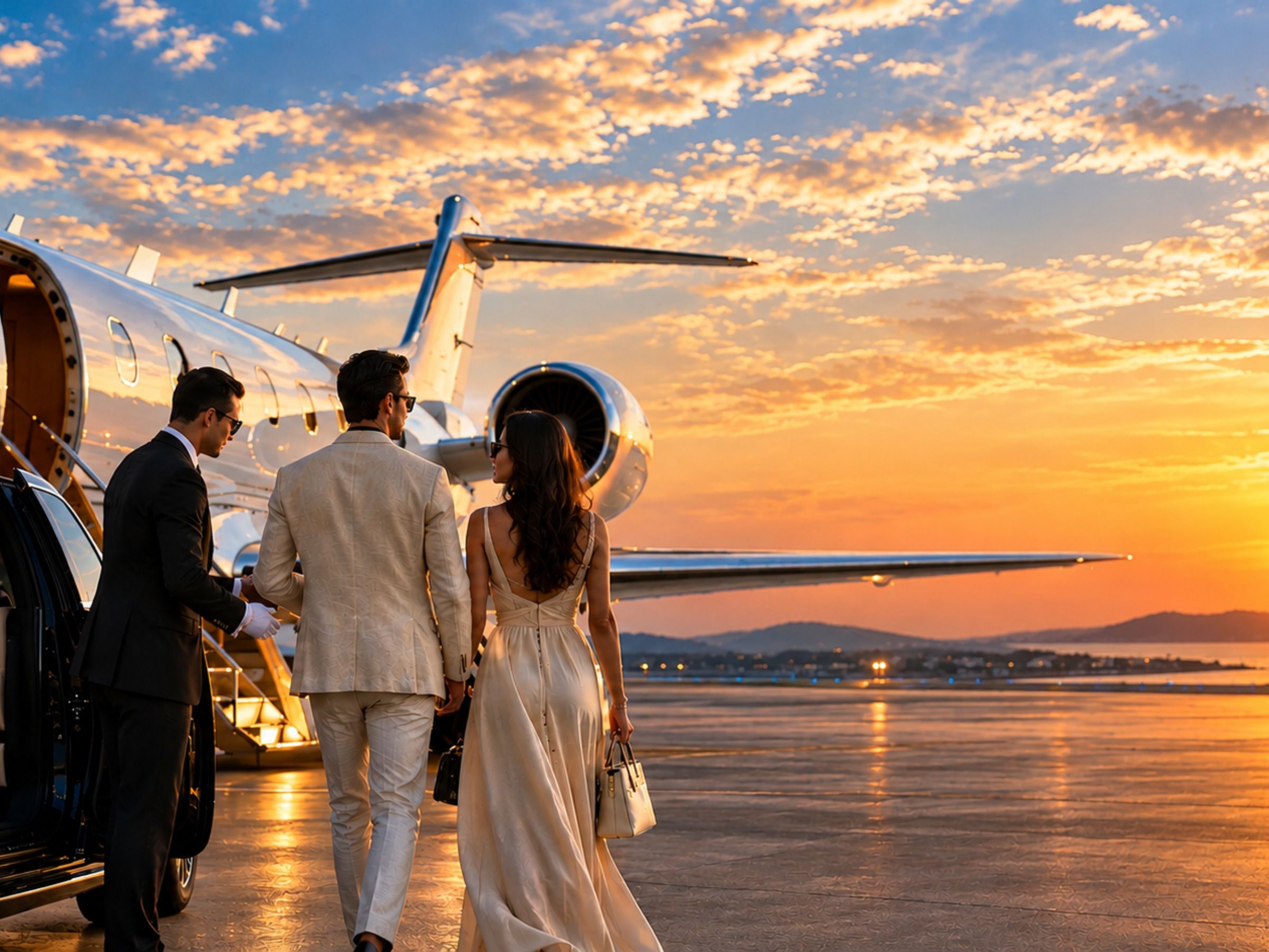 Concierge arranging a private dinner